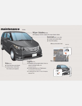honda elysion 2010 2011 & 2012 owners manual